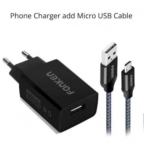 Universal Power Adapter Portable USB Charger for Samsung, Android, Huawei, Xiaomi, Redmi Phones