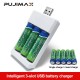 3 Slots USB Battery Adapter Charger for Power Accessories