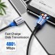  3A UGREEN Fast USB Charging Data Cable For Type C & Micro USB